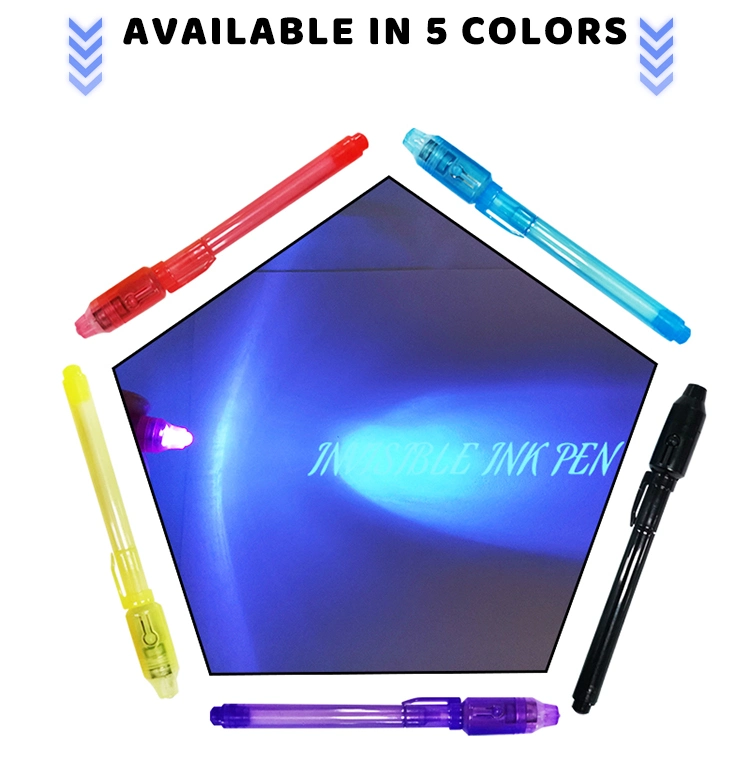 Invisible Oil Ink Detected UV Pen Magic UV Promotional Logo Pen