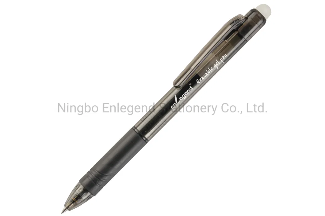 PG9207 Retractable Click Erasable Ink Office Supply Stationery Gel Pen with Grip