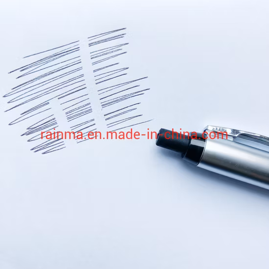 Изготовленная на заказ цветная упаковка, пластиковые черные стираемые шариковые ручки для канцелярских товаров