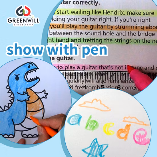 Фрикционный маркер Greenwill Magic Highlighter (KHM20012)